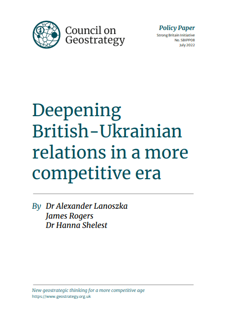 Deeping British-Ukrainian relations Policy Paper