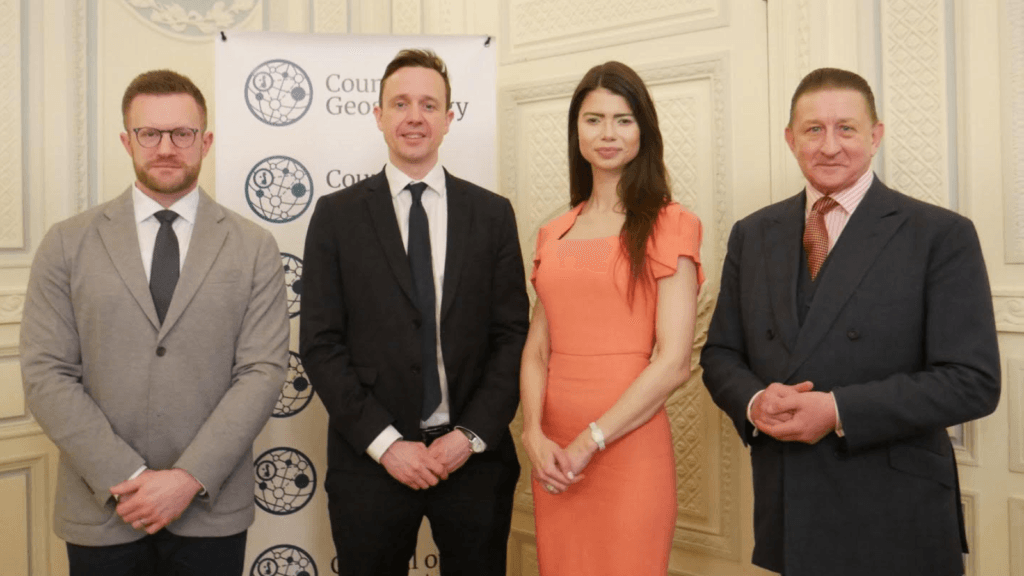 Prof. John Bew addresses the Geostrategy Forum